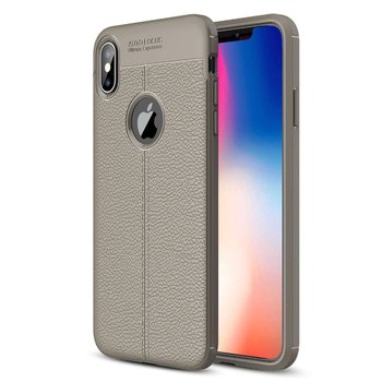 CaseUp Apple iPhone XS Max Kılıf Niss Silikon Gri