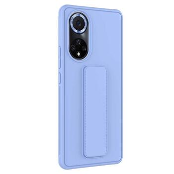 Microsonic Huawei Nova 9 Kılıf Hand Strap Mavi