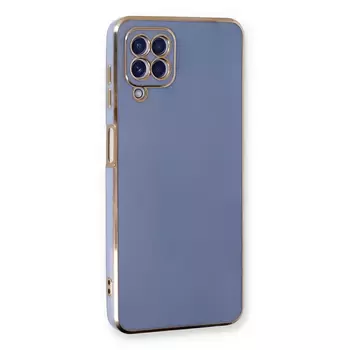 Microsonic Samsung Galaxy M33 Kılıf Olive Plated Lavanta Grisi