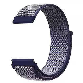 Microsonic Samsung Galaxy Watch 5 Pro 45mm Hasırlı Kordon Woven Sport Loop Mor