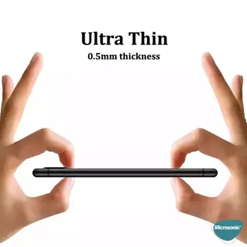 Microsonic Matte Silicone Infinix Note 40 Pro Plus 5G Kılıf Siyah