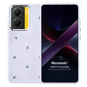 Microsonic Xiaomi Poco X7 Pro Kılıf PrettyCharm Tulip