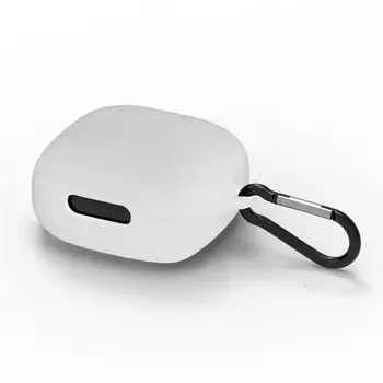 Microsonic Anker Soundcore P40i Kılıf Askılı Mat Silikon Beyaz