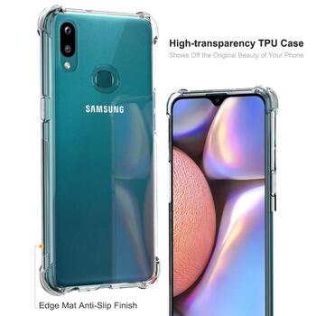 Microsonic Samsung Galaxy A10S Kılıf Anti Shock Silikon Şeffaf