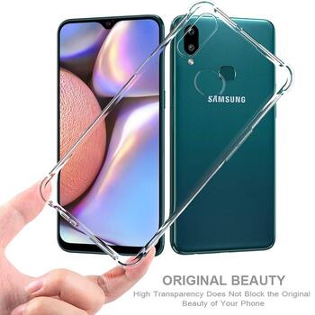 Microsonic Samsung Galaxy A10S Kılıf Anti Shock Silikon Şeffaf