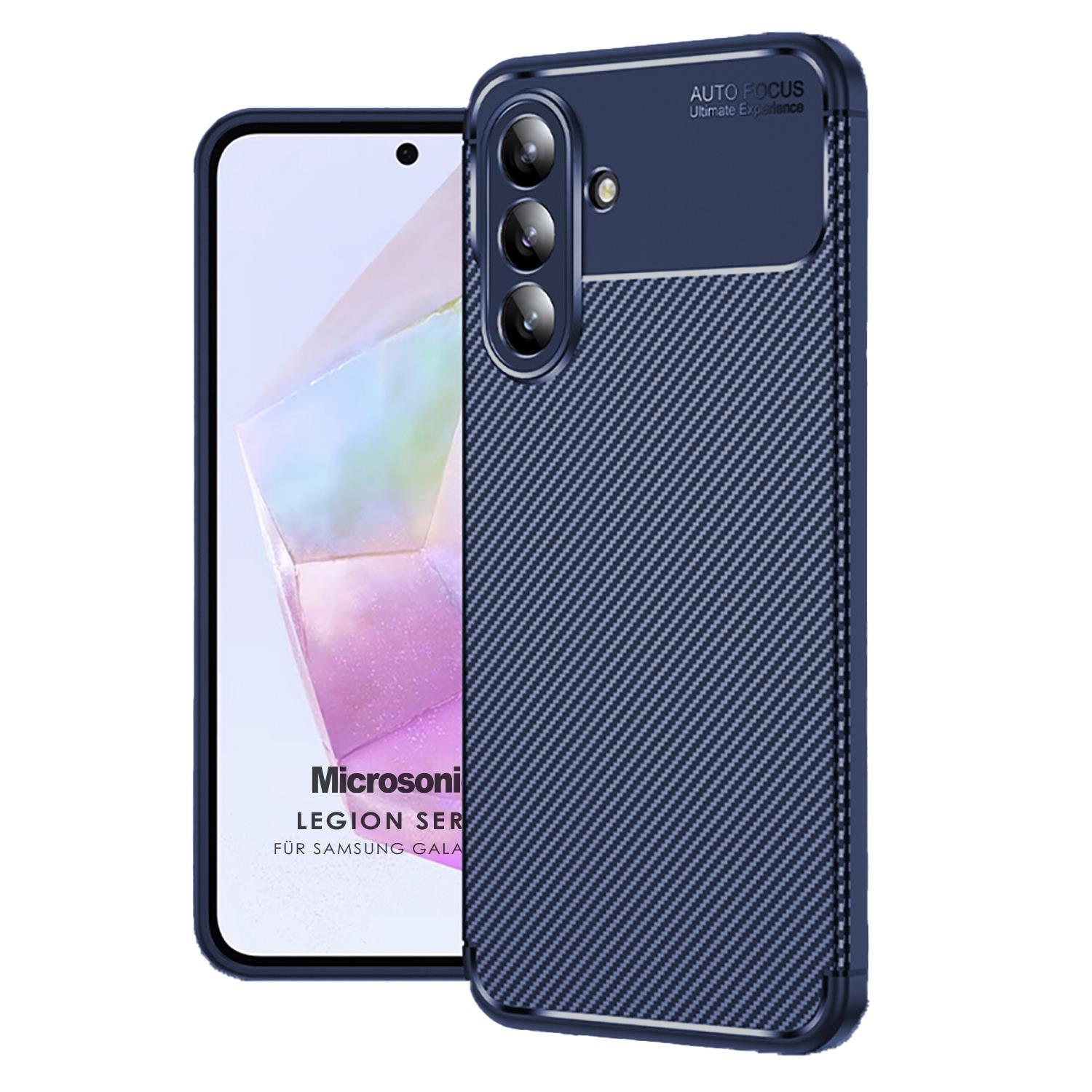 Microsonic Samsung Galaxy A57 Kılıf Legion Series Lacivert