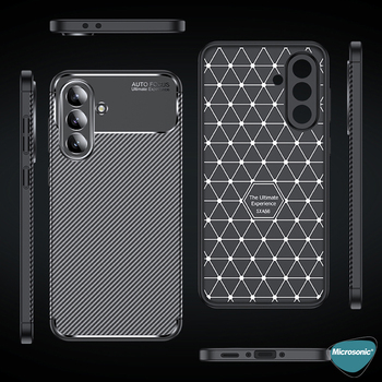 Microsonic Samsung Galaxy A57 Kılıf Legion Series Siyah