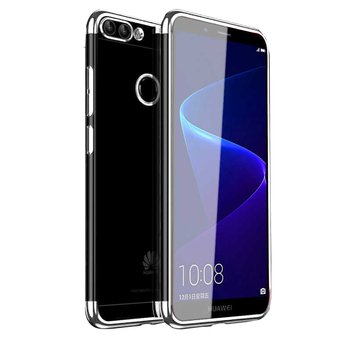 Microsonic Huawei P Smart Kılıf Skyfall Transparent Clear Gümüş