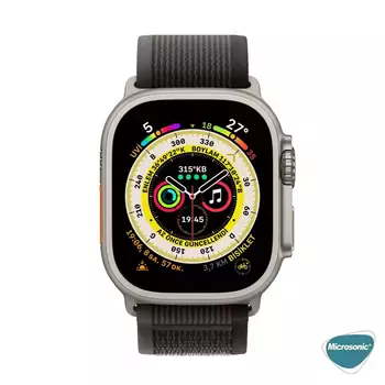 Microsonic Apple Watch SE 2022 40mm Kordon Trail Loop Bej