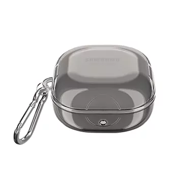 Microsonic Samsung Galaxy Buds Core Kılıf Askı Aparatlı Transparan Silikon Füme