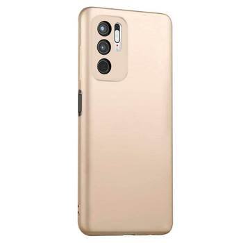 Microsonic Xiaomi Poco M3 Pro Kılıf Matte Silicone Gold