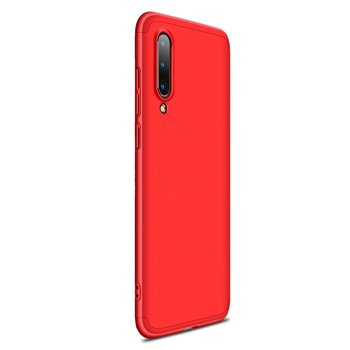 Microsonic Xiaomi Mi 9 SE Kılıf Double Dip 360 Protective AYS Kırmızı