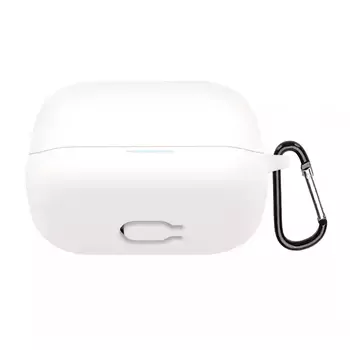 Microsonic Anker Soundcore K20i Kılıf Askılı Mat Silikon Beyaz