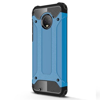 Microsonic Motorola Moto G6 Kılıf Rugged Armor Mavi