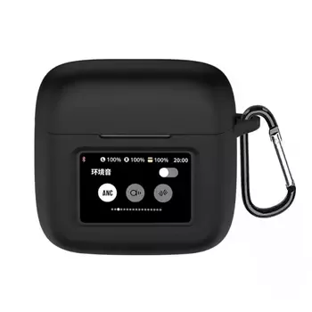 Microsonic JBL Tour Pro 3 Kılıf Askılı Mat Silikon Siyah