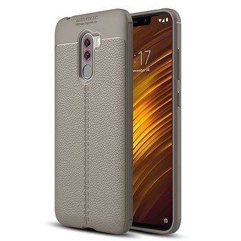 CaseUp Xiaomi Pocophone F1 Kılıf Niss Silikon Gri