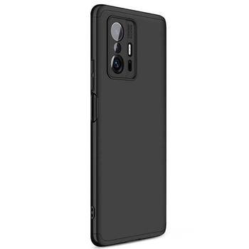 Microsonic Xiaomi Mi 11T Pro Kılıf Double Dip 360 Protective AYS Siyah