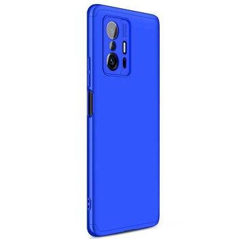 Microsonic Xiaomi Mi 11T Pro Kılıf Double Dip 360 Protective AYS Mavi