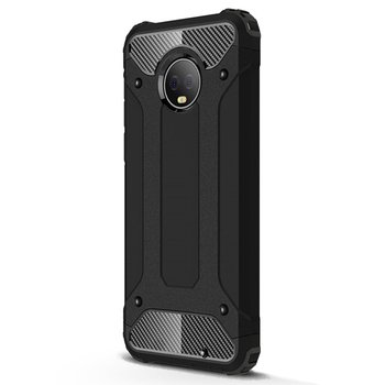 Microsonic Motorola Moto G6 Plus Kılıf Rugged Armor Siyah