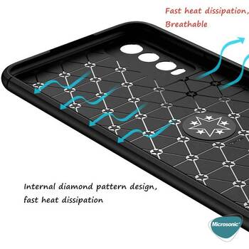 Microsonic Vivo Y11s Kılıf Kickstand Ring Holder Lacivert