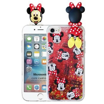 Microsonic Apple iPhone 7 Kılıf Cute Cartoon Minnie Mouse