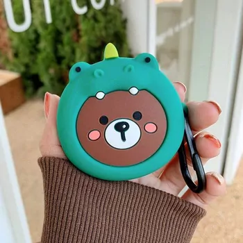 Microsonic Samsung Galaxy Buds Core Kılıf Cartoon Figürlü Silikon Crtn-Fgr-Ayi-Ysl