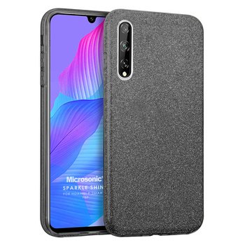 Microsonic Huawei Y8P Kılıf Sparkle Shiny Siyah