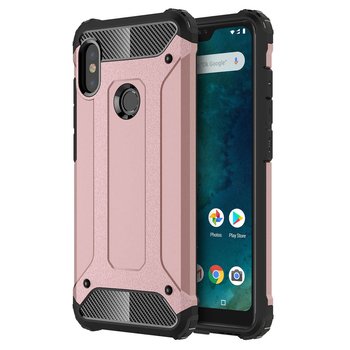 CaseUp Xiaomi Redmi Note 6 Pro Kılıf Tank Rose Gold