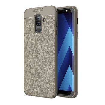 CaseUp Samsung Galaxy J8 Kılıf Niss Silikon Gri