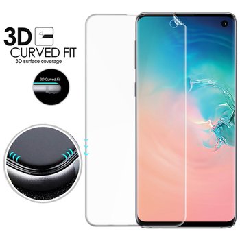 Microsonic Samsung Galaxy S10 Kavisli Ekran Koruyucu Film Seti - Ön ve Arka