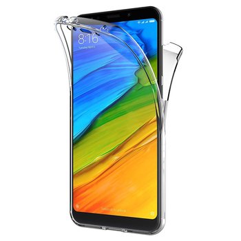 Microsonic Xiaomi Redmi 5 Plus Kılıf Komple Gövde Koruyucu Silikon Şeffaf