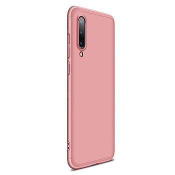 Microsonic Xiaomi Mi 9 SE Kılıf Double Dip 360 Protective AYS Rose Gold