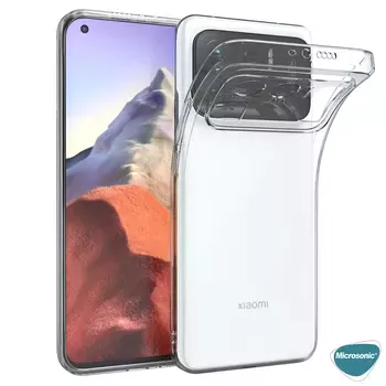 Microsonic Xiaomi Mi 11 Ultra Kılıf Transparent Soft Şeffaf