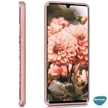 Microsonic Xiaomi Mi Note 10 Lite Kılıf Matte Silicone Kırmızı