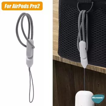 Microsonic AirPods Pro 2.Nesil Incase Lanyard Kılıf Askı İpi