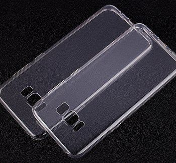 Microsonic Samsung Galaxy S8 Plus Kılıf Transparent Soft Beyaz