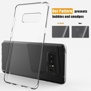 CaseUp Samsung Galaxy Note 8 Kılıf Transparent Soft Pembe