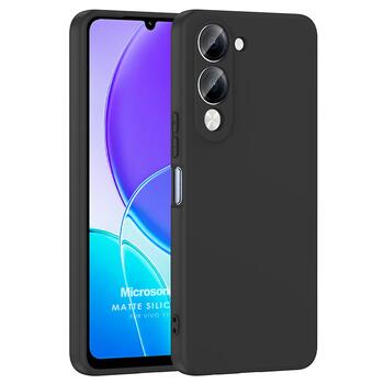 Microsonic Vivo Y04 Kılıf Groovy Soft Siyah