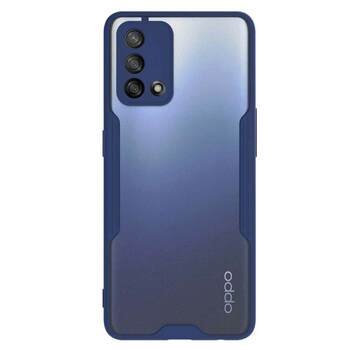 Microsonic Oppo A74 4G Kılıf Paradise Glow Lacivert