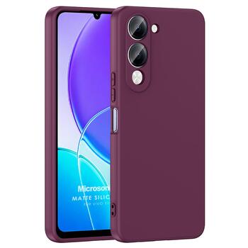 Microsonic Vivo Y04 Kılıf Groovy Soft Mor