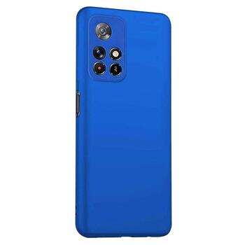 Microsonic Xiaomi Poco M4 Pro Kılıf Matte Silicone Mavi