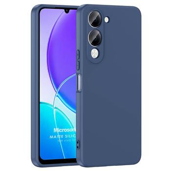 Microsonic Vivo Y04 Kılıf Groovy Soft Lacivert