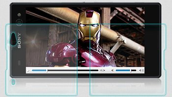 Microsonic Temperli Cam Ekran koruyucu Sony Xperia C3 film