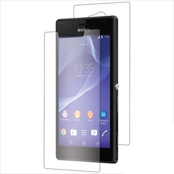 Microsonic Sony Xperia M2 Ultra Ekran Koruyucu Film Seti - Ön ve Arka