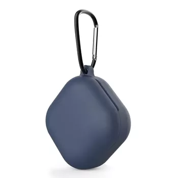 Microsonic Samsung Galaxy Buds Core Kılıf Askılı Mat Silikon Lacivert