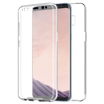 Microsonic Samsung Galaxy S8 Plus Kılıf Komple Gövde Koruyucu Silikon Şeffaf