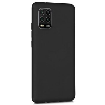 Microsonic Xiaomi Mi 10 Lite Kılıf Matte Silicone Siyah