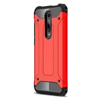 Microsonic Xiaomi Mi 9T Kılıf Rugged Armor Kırmızı