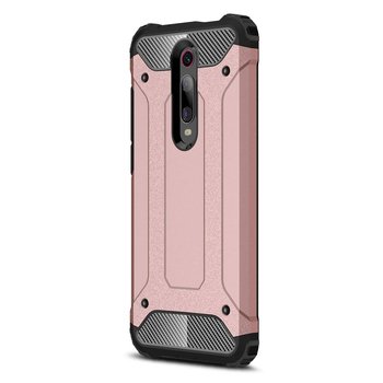 Microsonic Xiaomi Mi 9T Kılıf Rugged Armor Rose Gold