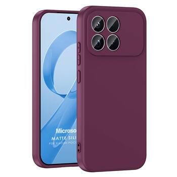 Microsonic Xiaomi Poco F8 Pro Kılıf Groovy Soft Mor